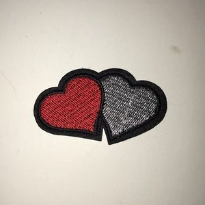 2 Heart Iron on Patch 🧡 Accepting Offers 🧡
